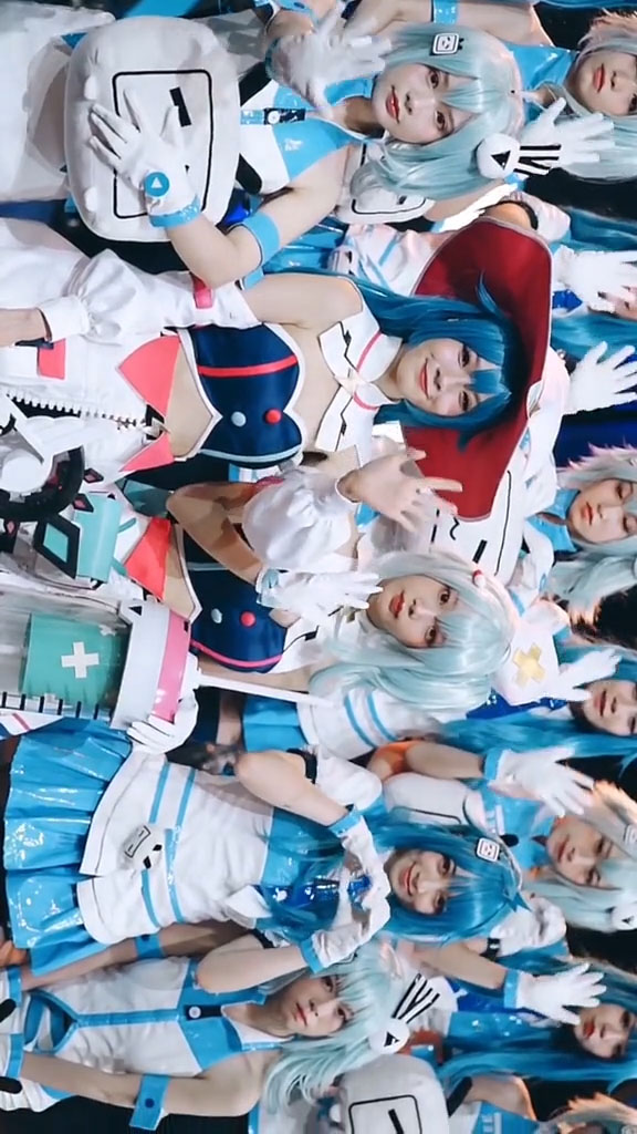 bilibili ビリビリ bilibili娘 変装 人気 コスチューム コスプレ衣装 女性-4