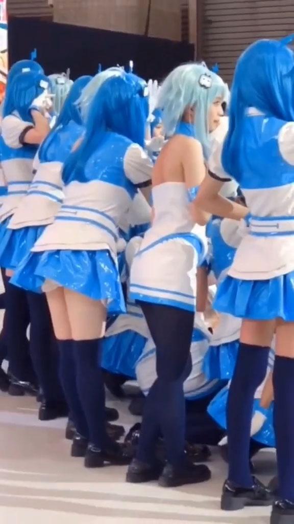 bilibili ビリビリ bilibili娘 変装 人気 コスチューム コスプレ衣装 女性-9