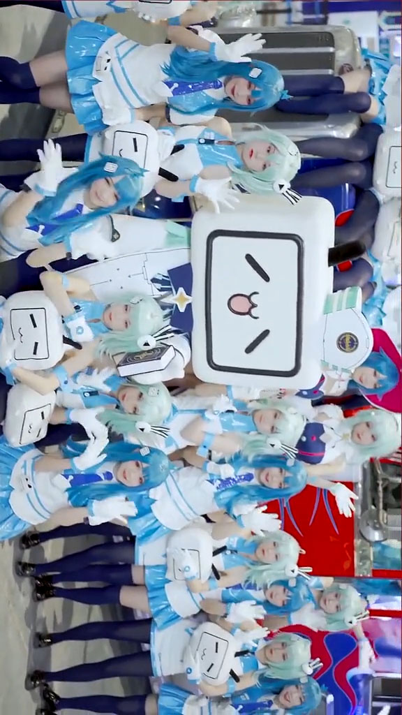 bilibili ビリビリ bilibili娘 変装 人気 コスチューム コスプレ衣装 女性-2