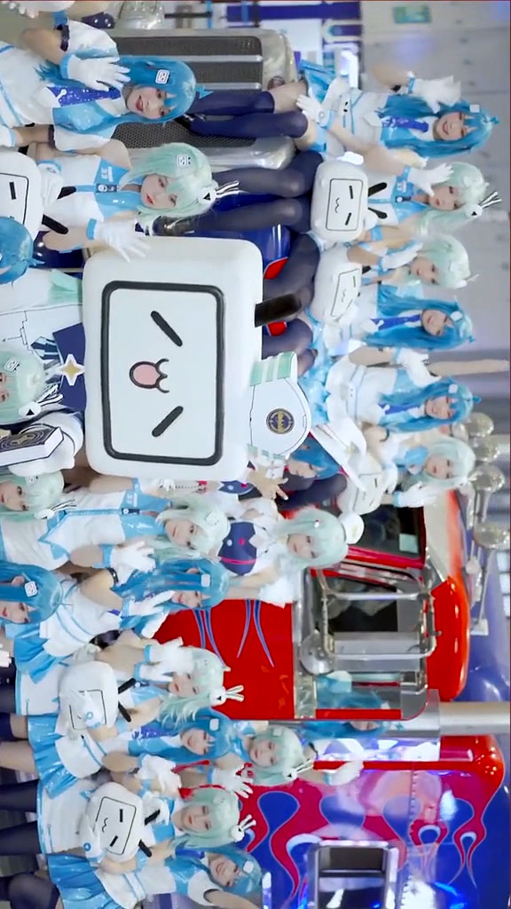 bilibili ビリビリ bilibili娘 変装 人気 コスチューム コスプレ衣装 女性-3