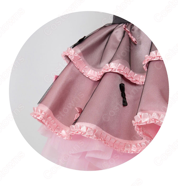 NGT48 中井りか 「#わる姫(わるきー)」 演出服 ライブ衣装 コスプレ衣装 アイドル衣装 ステージ衣装 -4