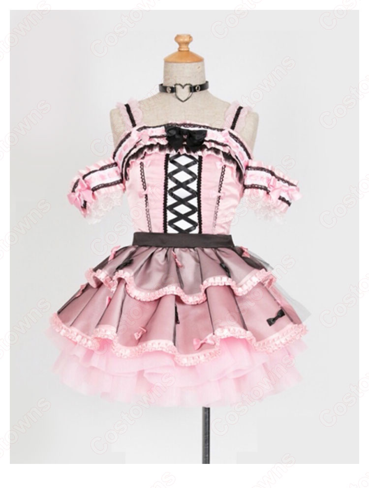 NGT48 中井りか 「#わる姫(わるきー)」 演出服 ライブ衣装 コスプレ衣装 アイドル衣装 ステージ衣装 -2