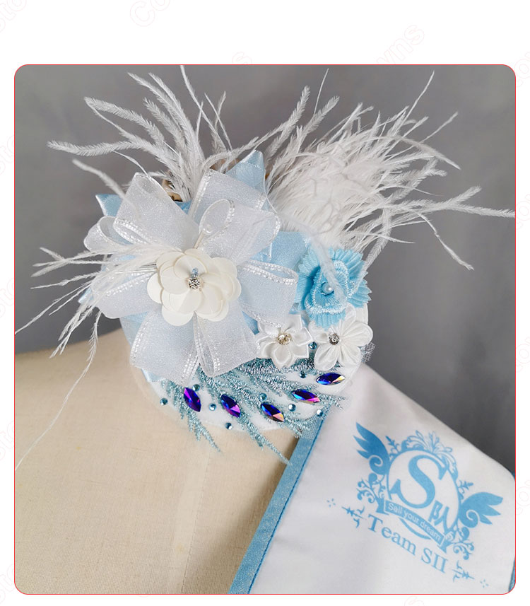 SNH48　第3回選抜総選挙　ステージ衣装　演出服　ライブ衣装　コスプレ衣装　アイドル衣装  Sチーム衣装-5