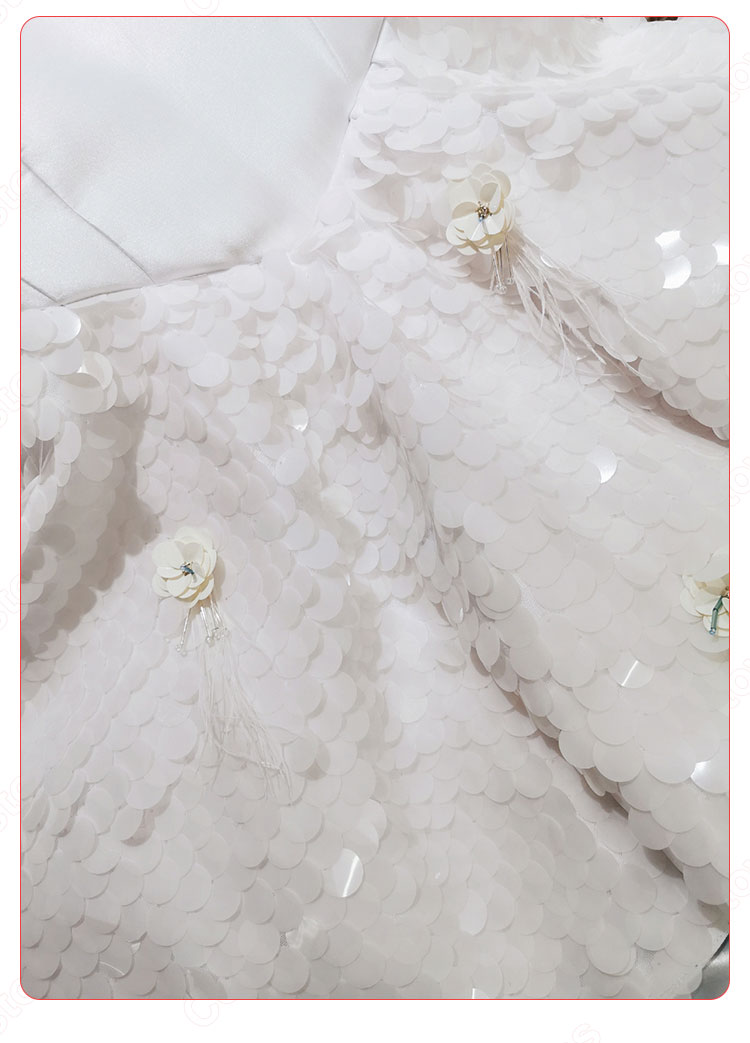 SNH48　第3回選抜総選挙　ステージ衣装　演出服　ライブ衣装　コスプレ衣装　アイドル衣装  Sチーム衣装-7