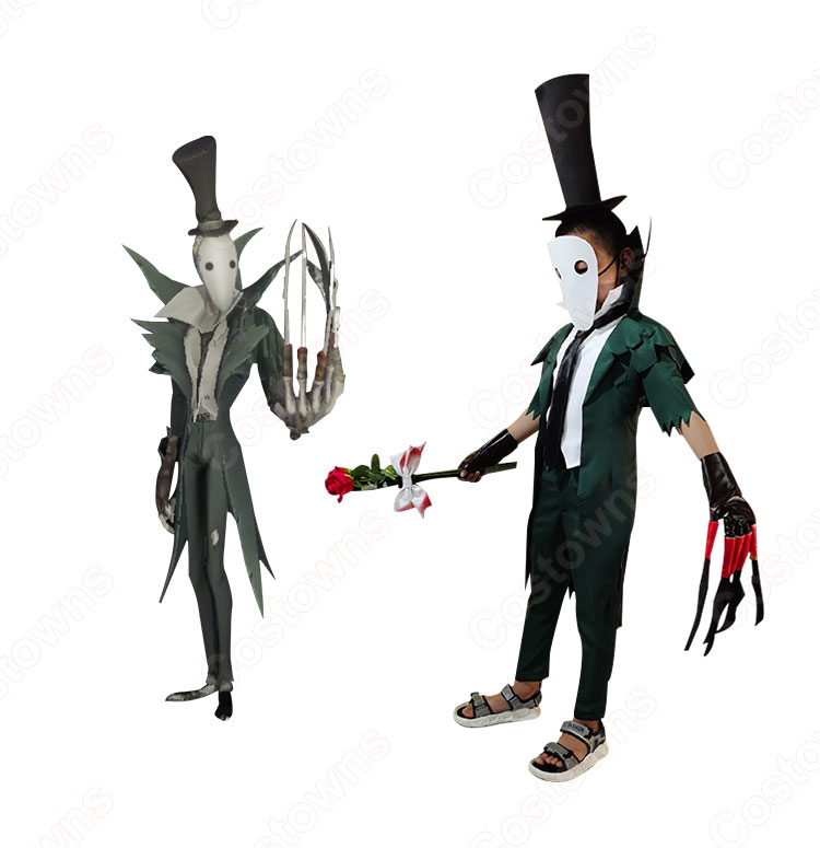 アイデンティティV  リッパー　ジャック　コスプレ衣装 　【IdentityV 第五人格】 cosplay　初期　衣装 スキン　キッズ　子供用-4