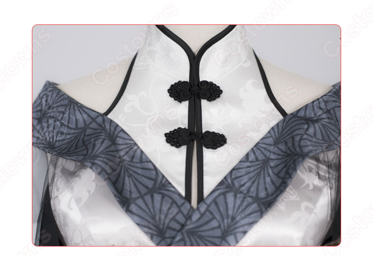 アイデンティティV 芸者 美智子 コスプレ衣装 【IdentityV 第五人格】 cosplay 丹頂鶴(仙鶴、鶴影) 衣装-13