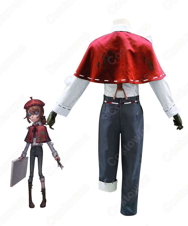アイデンティティV 2周年特別生放送 新サバイバー 画家 コスプレ衣装  【IdentityV 第五人格】 cosplay 初期衣装 スキン-3
