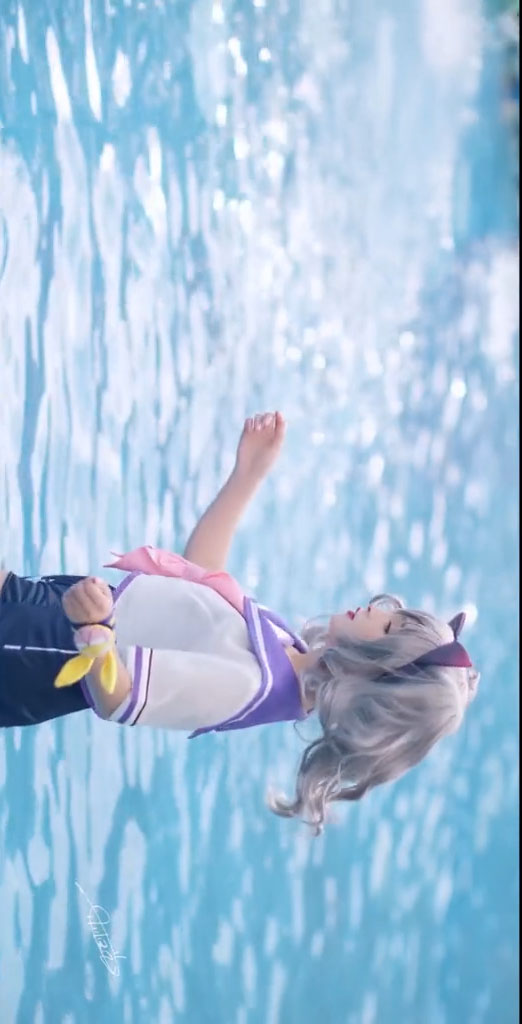 コスプレ 水着『崩壊3rd』 Bronya Zaychik 可愛い セクシーな ゲーム コスプレ衣装 水着-6