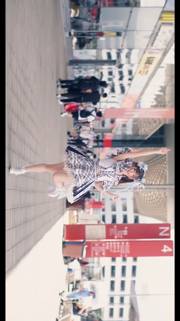 chinajoy展  美しい 少女  青いチェックのワンピース コスプレ衣装-6