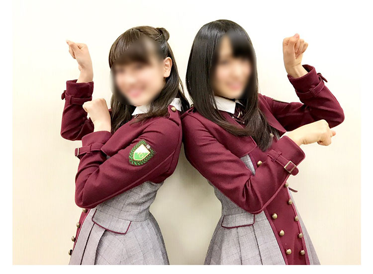 欅坂46／けやき坂46 二人セゾン 演出服 ライブ衣装 コスプレ衣装