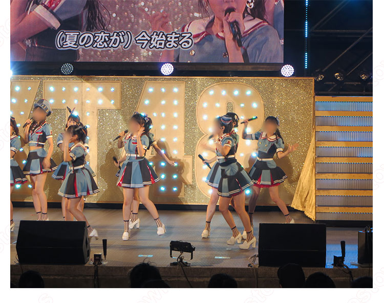 HKT48 5TH シングル 「12秒」 演出服 ライブ衣装 コスプレ衣装 アイドル衣装 ハロウィン仮装 MV衣装-6