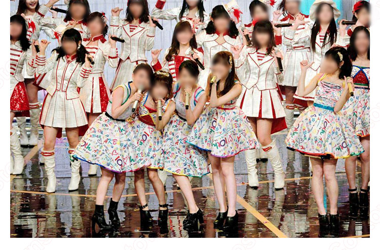 AKB48 「第66回NHK紅白歌合戦」「AKB48/10周年メドレー」 演出服 ライブ衣装 コスプレ衣装 アイドル衣装-3