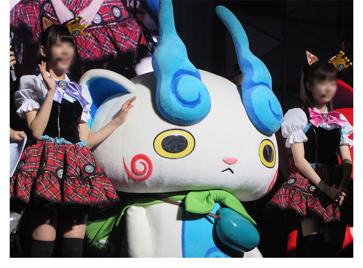 AKB48 ニャーKB48 妖怪ウォッチ 演出服 ライブ衣装 コスプレ衣装 アイドル衣装 制服-4