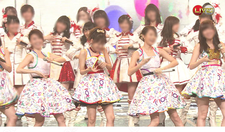 AKB48 「第66回NHK紅白歌合戦」「AKB48/10周年メドレー」 演出服 ライブ衣装 コスプレ衣装 アイドル衣装-1