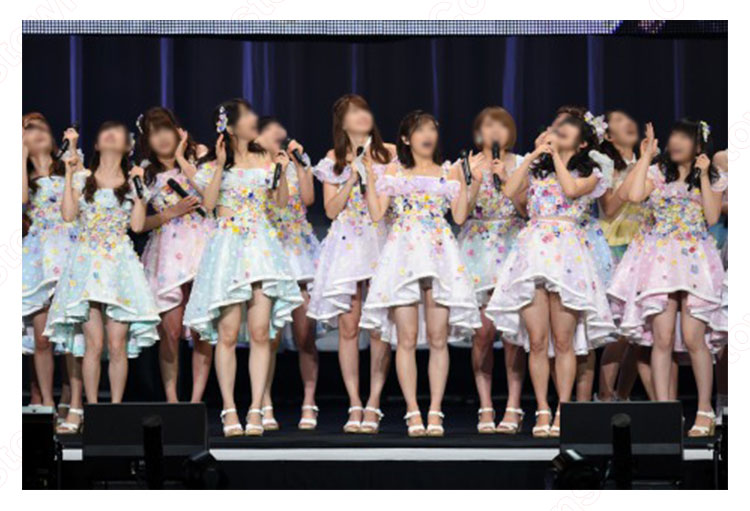 渡辺麻友 「AKB48第8回選抜総選挙」 「高橋みなみ卒業コンサート」 演出服 ライブ衣装 コスプレ衣装 アイドル衣装 紫ワンピース-1