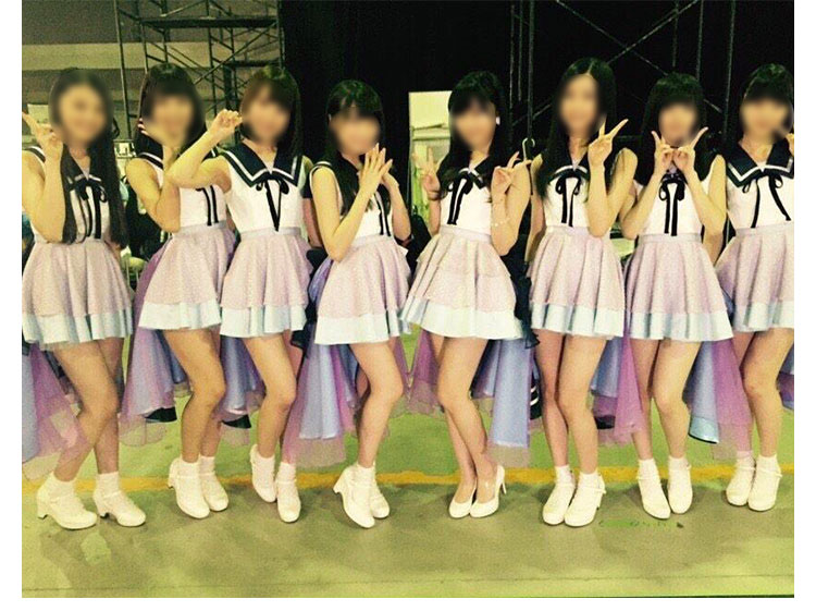 指原莉乃x乃木坂46 さし坂46 紅白対抗歌合戦 演出服 ライブ衣装 コスプレ衣装 アイドル衣装 制服-5