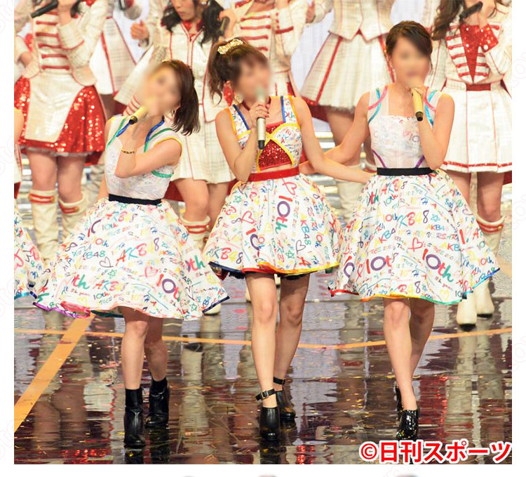 AKB48 「第66回NHK紅白歌合戦」「AKB48／10周年メドレー