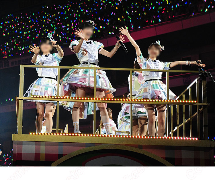 AKB48グループ 東京ドームコンサート 「心のプラカード」 演出服 ライブ衣装 コスプレ衣装 アイドル衣装-1