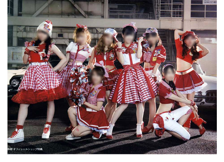 AKB48 渡辺麻友 27TH シングル「ギンガムチェック」 演出服 MV衣装 コスプレ衣装 アイドル衣装 制服 チェック柄スカート-1