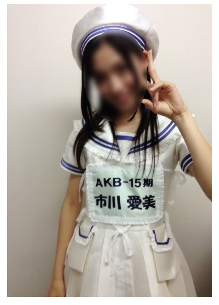 AKB48グループ 研究生 武道館公演「AKB48 研究生コンサート」 演出服 ライブ衣装 コスプレ衣装 アイドル衣装 制服 セーラー服-6