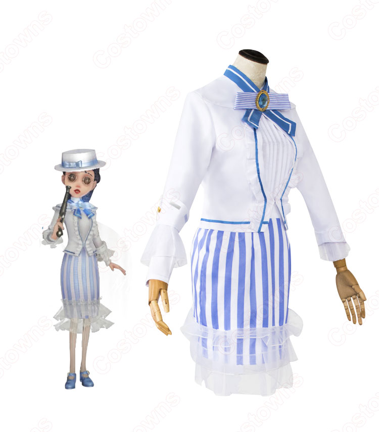 空軍 (マーサ・べハムフィール) コスプレ衣装 『IdentityⅤ(第五人格/アイデンティティ5)』の登場人物の仮装 コスチューム-2