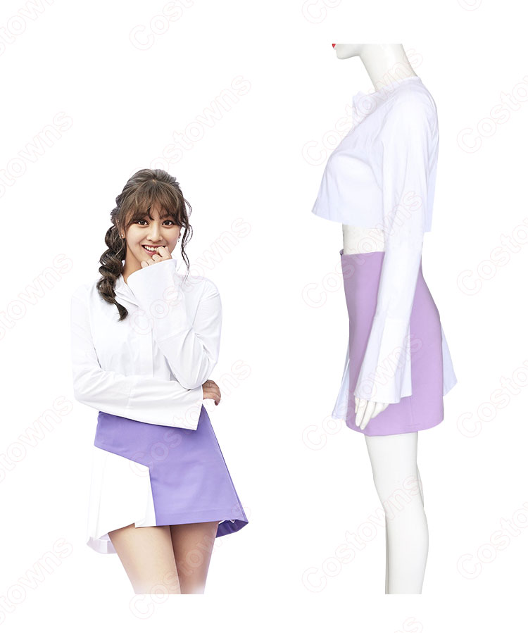 TWICE(トゥワイス) ジヒョ パク・ジヒョ 衣装 通販 「TT」 ステージ服 MVダンス服 アイドル制服-4