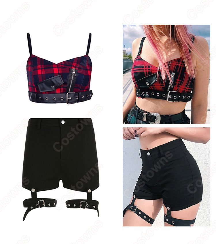 チアリーダーユニフォーム衣装 ステージ衣装 ステージ服の通販-9