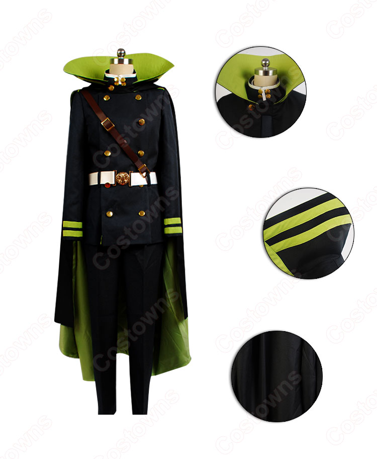 百夜優一郎 (ひゃくやゆういちろう) コスプレ衣装 『終わりのセラフ（おわりのセラフ、Seraph of the end）』の登場人物の仮装 コスチューム-6