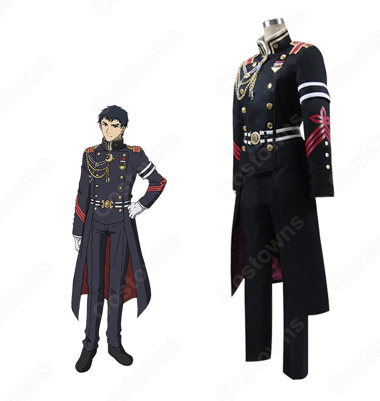 海外並行輸入正規品 柊暮人 (ひいらぎくれと) 終わりの コスプレ衣装の通販 軍服 コスプレ衣装