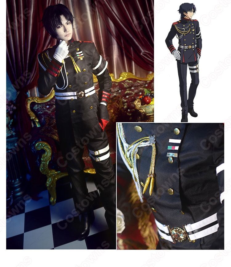 一瀬グレン (いちのせぐれん) コスプレ衣装の通販 終わりのセラフ（おわりのセラフ、Seraph of the end） 仮装 コスチューム -  Costowns