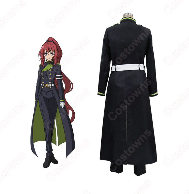 軍服 十条美十 (じゅうじょうみと) コスプレ衣装 『終わりのセラフ（おわりのセラフ、Seraph of the end）』の登場人物の仮装 コスチューム-3