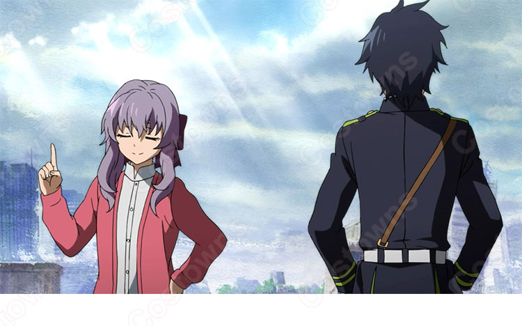 柊様 柊シノア (ひいらぎしのあ) 月鬼ノ組柊シノア隊隊服 学生制服