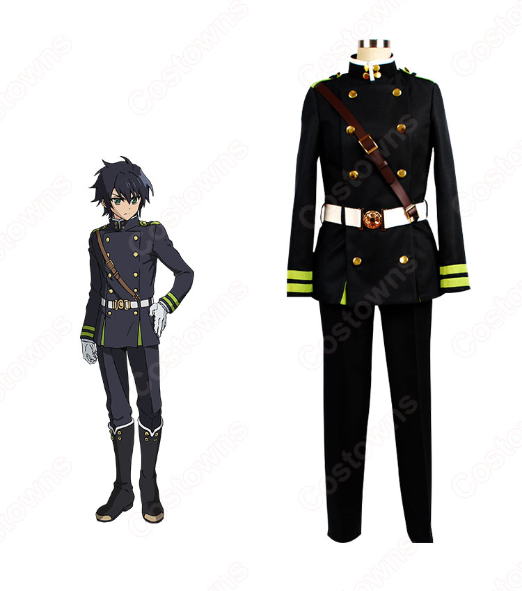 百夜優一郎 (ひゃくやゆういちろう) コスプレ衣装 『終わりのセラフ（おわりのセラフ、Seraph of the end）』の登場人物の仮装 コスチューム-3