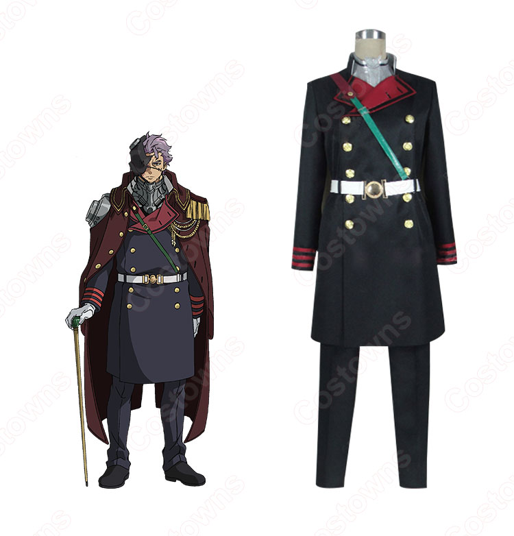 柊天利 (ひいらぎてんり) コスプレ衣装 『終わりのセラフ（おわりのセラフ、Seraph of the end）』の登場人物の仮装 コスチューム-3