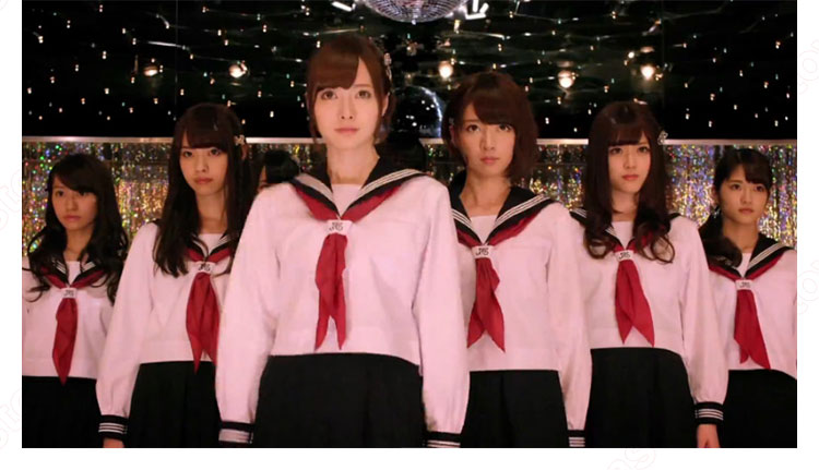 乃木坂46 7thシングル「バレッタ」のShort Ver. MVダンス服 衣装 通販 アイドル制服 アイドル ダンス服 ステージ服 ダンス服 アイドルグループ-3