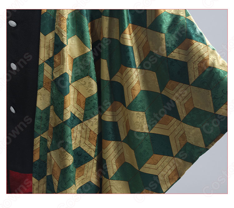 冨岡義勇 (とみおかぎゆう) 羽織 コスプレ衣装 『鬼滅の刃』の登場人物の仮装 コスチューム-4