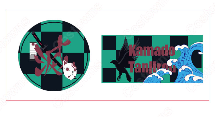 『鬼滅の刃』風 カーゴパンツ 竈門炭治郎 嘴平伊之助 我妻善逸 竈門禰豆子 4種可選-3