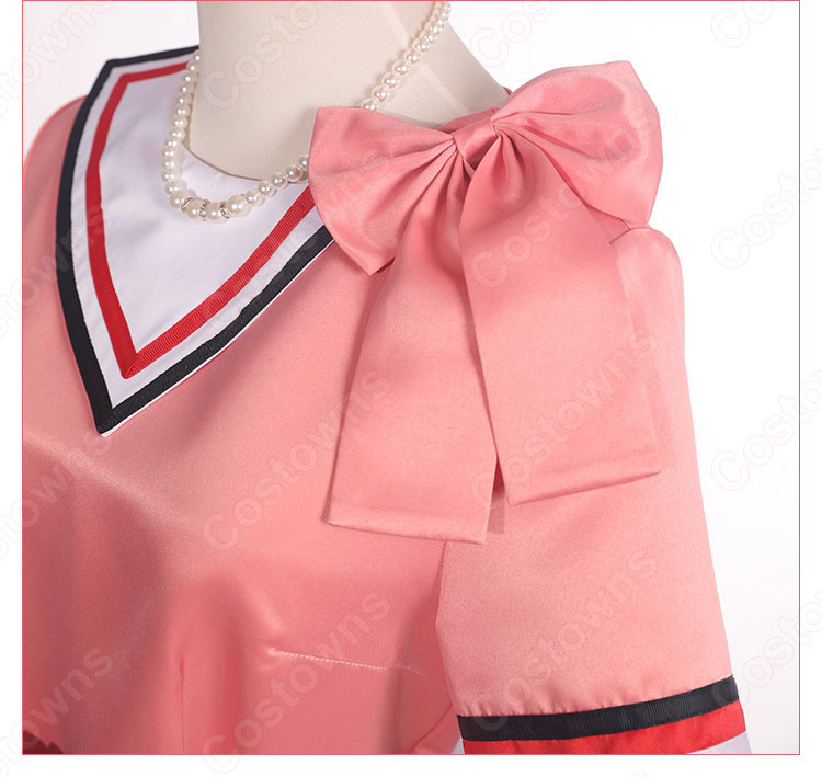 竈門禰豆子 (かまどねずこ) ドレス ステージ服 『鬼滅の刃・鬼滅の宴』の登場人物の仮装 コスチューム-6