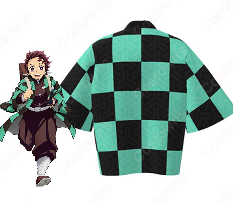 竈門炭治郎 羽織 コスプレ衣装の通販 2サイズ 『鬼滅の刃』の登場人物の仮装 コスチューム - Costowns