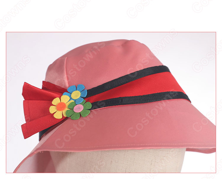 竈門禰豆子 (かまどねずこ) ドレス ステージ服 『鬼滅の刃・鬼滅の宴』の登場人物の仮装 コスチューム-5