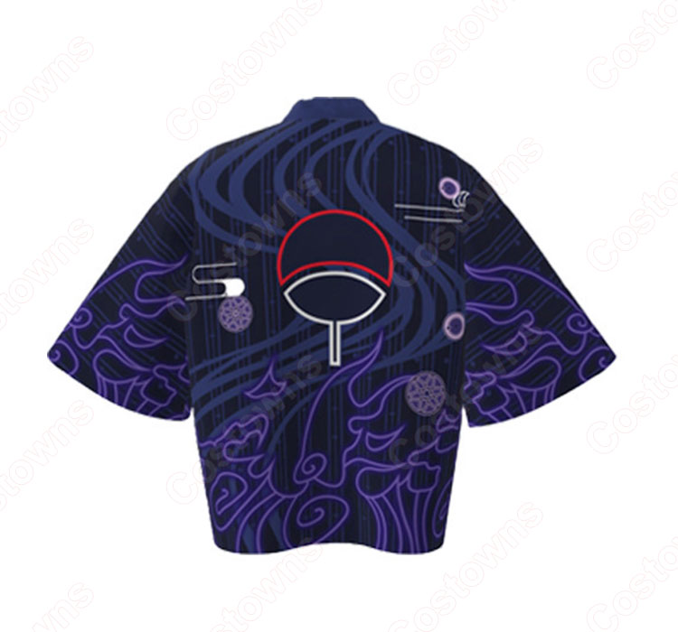 須佐能乎(すさのお) 羽織 着物 マント コスプレ衣装 『NARUTO -ナルト-』の登場人物の仮装 コスチューム-2