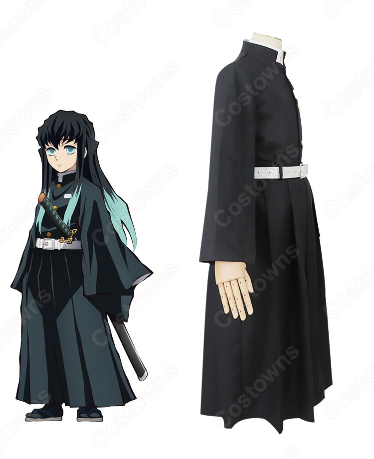 時透無一郎 (ときとうむいちろう) 鬼殺隊隊服 子供用 コスプレ衣装 『鬼滅の刃』の登場人物の変装 仮装 コスチューム-3