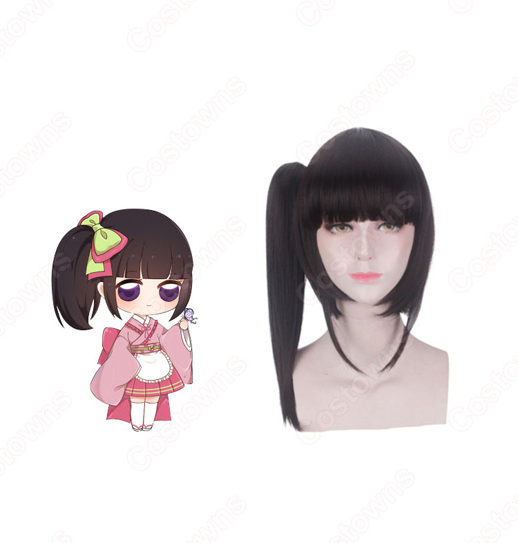 鬼滅の刃 栗花落カナヲ コスプレウィッグ
