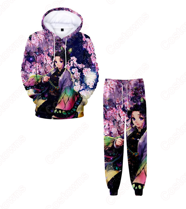 鬼滅の刃 パーカー 長袖 メンズ スウェット春/秋/冬服-18