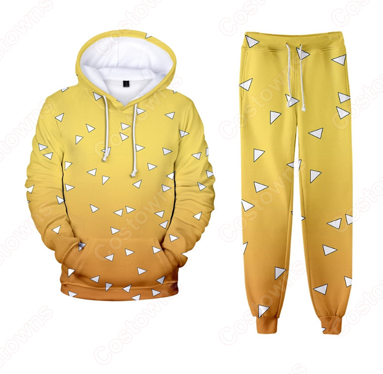 鬼滅の刃 パーカー 長袖 メンズ スウェット春/秋/冬服-2