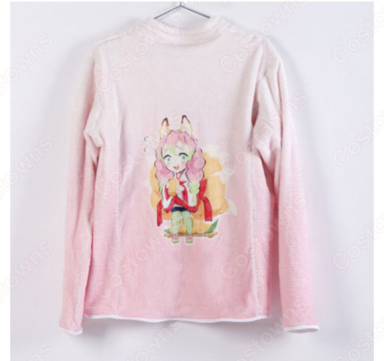 鬼滅の刃 パーカー ジャケット アウター ジッパーコート 鬼滅の刃の登場人物の 仮装 3Dプリント服 長袖 春/秋/冬服-1