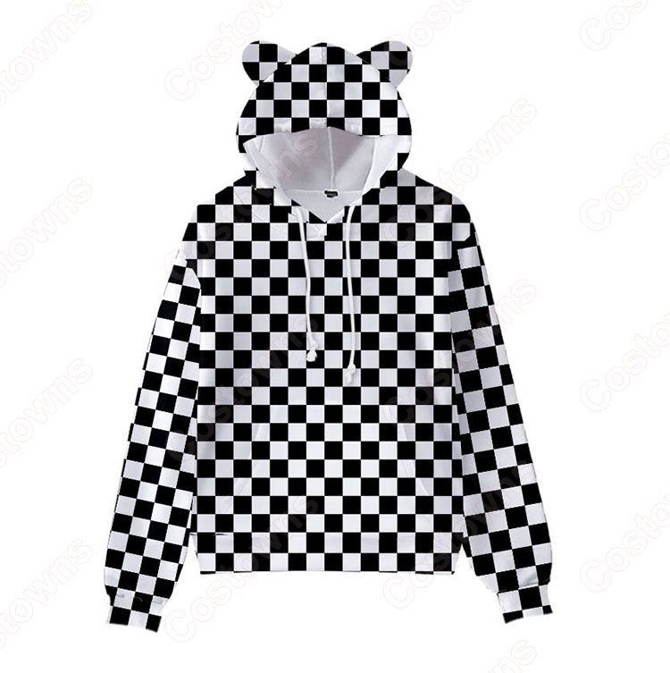 鬼滅の刃の猫(ネコ)耳ポケット パーカー 『鬼滅の刃』の登場人物のラウンジウェア-29