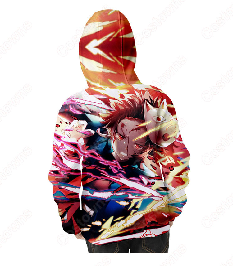 鬼滅の刃のキッズ（子供服）パーカー 長袖 ウェア スウェット ラウンジウェア 『鬼滅の刃』の登場人物のパーカー-10