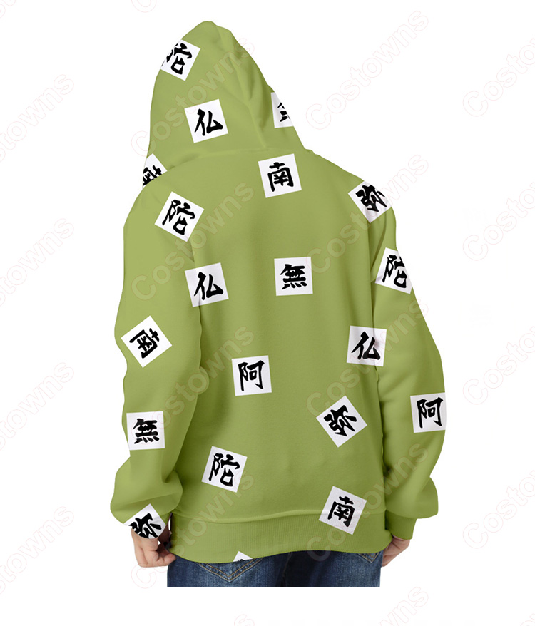 鬼滅の刃 パーカー コート 子供服 キッズの長袖スウェット-16