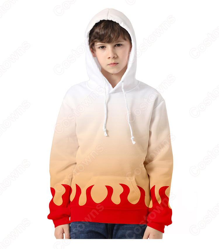 鬼滅の刃 パーカー コート 子供服 キッズの長袖スウェット-23